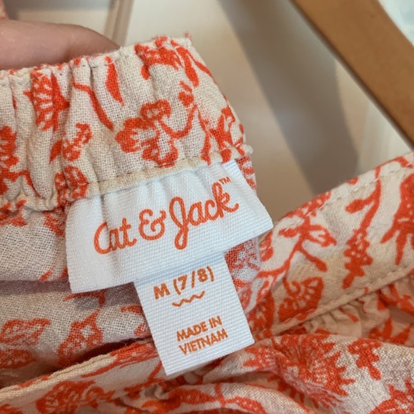 Girls floral dress size 7/8 M - Picture 4 of 4